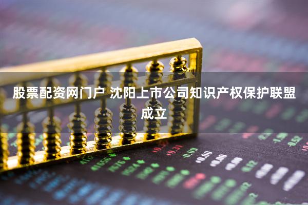 股票配资网门户 沈阳上市公司知识产权保护联盟成立